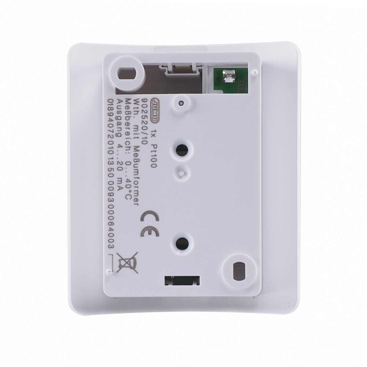 Jumo PT100 Temperature Probe, 6mm Dia, 2 Wire, Class B +60°C Max