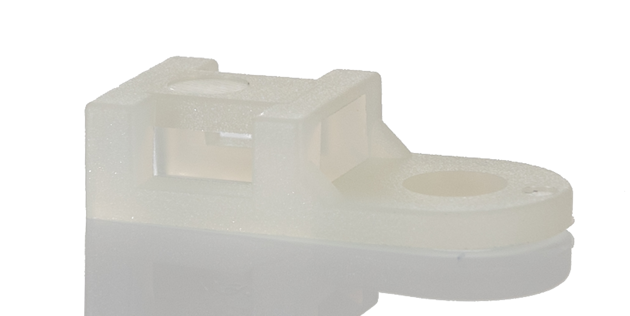 RS PRO Natural Cable Tie Mount 9.5 mm x 19mm, 5mm Max. Cable Tie Width
