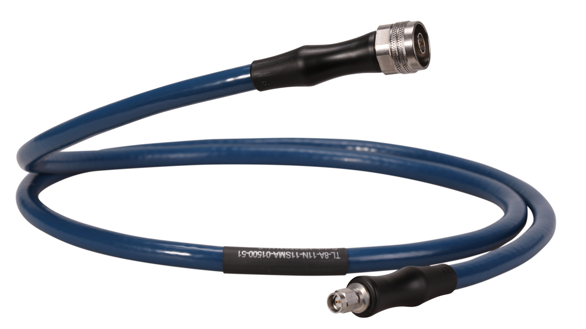 Huber+Suhner TL-8A Series Male Type N to Male SMA, 3 m 50 Ω