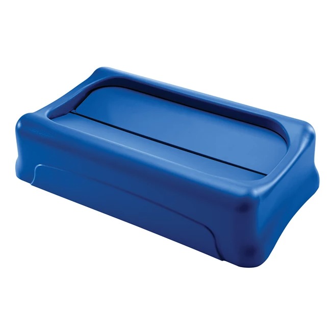 Rubbermaid Commercial Products Blue Plastic Waste Bin Lid for Waste Bin, 127mm