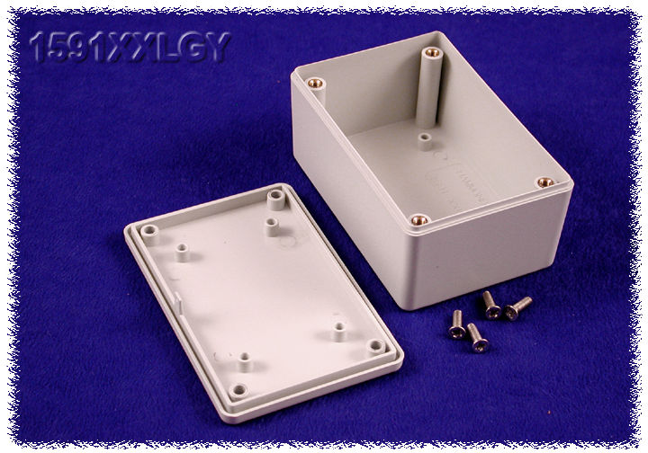 Hammond 1591 Series ABS Enclosure, IP54, 85 x 56 x 26mm