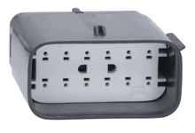 Molex Female Connector Housing, 5.84mm Pitch, 12 Way, 2 Row