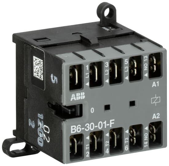 ABB GJL121 Contactor, 380 → 415 V ac Coil, 3-Pole, 20 A, 4 kW, 3NO/1NC