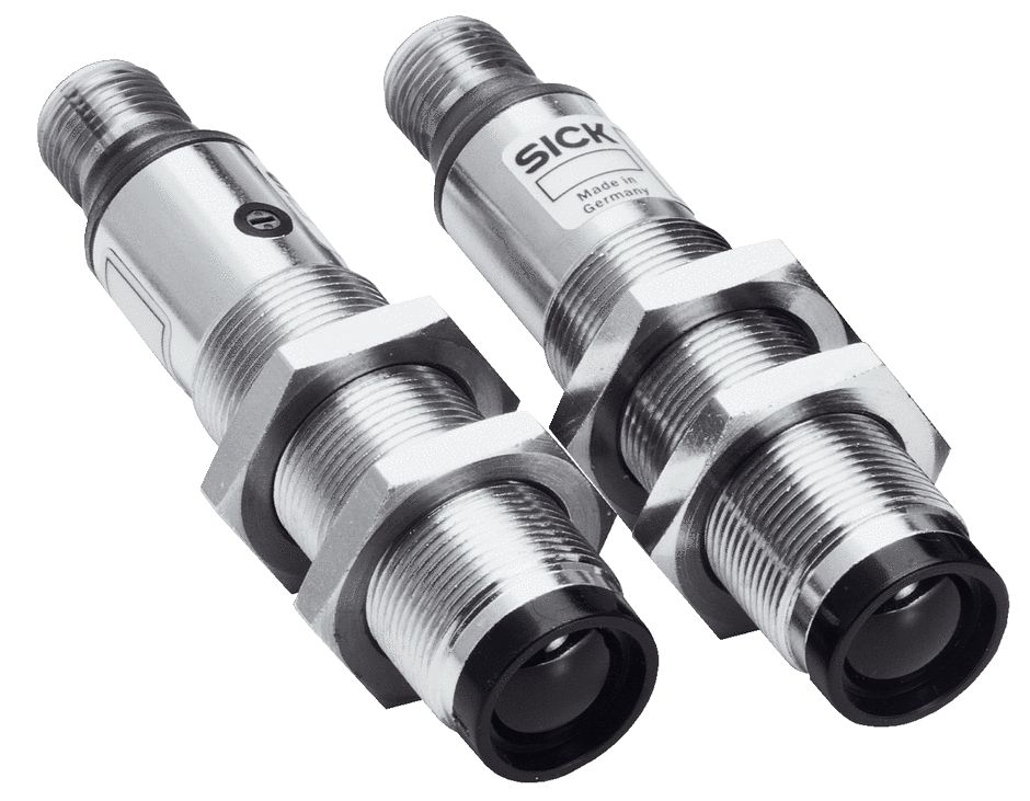 SICK Through Beam Photoelectric Sensor, Barrel Sensor, 0 → 20 m Detection Range