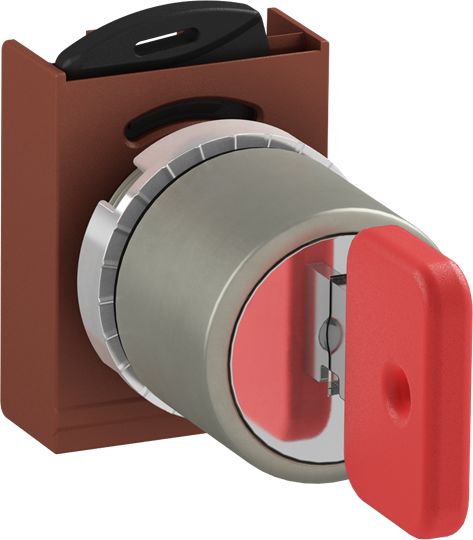 ABB 1SFA1 Series Yellow Momentary Push Button