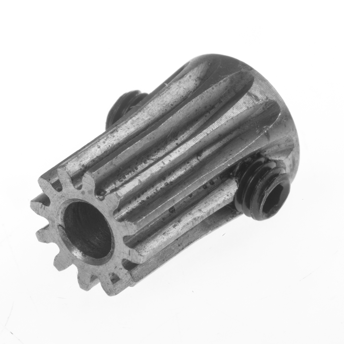 RS PRO Steel 15 Teeth Spur Gear, 0.5 Module, 4mm Bore Diam, 7.5mm Pitch Diam, 9mm Hub Diam