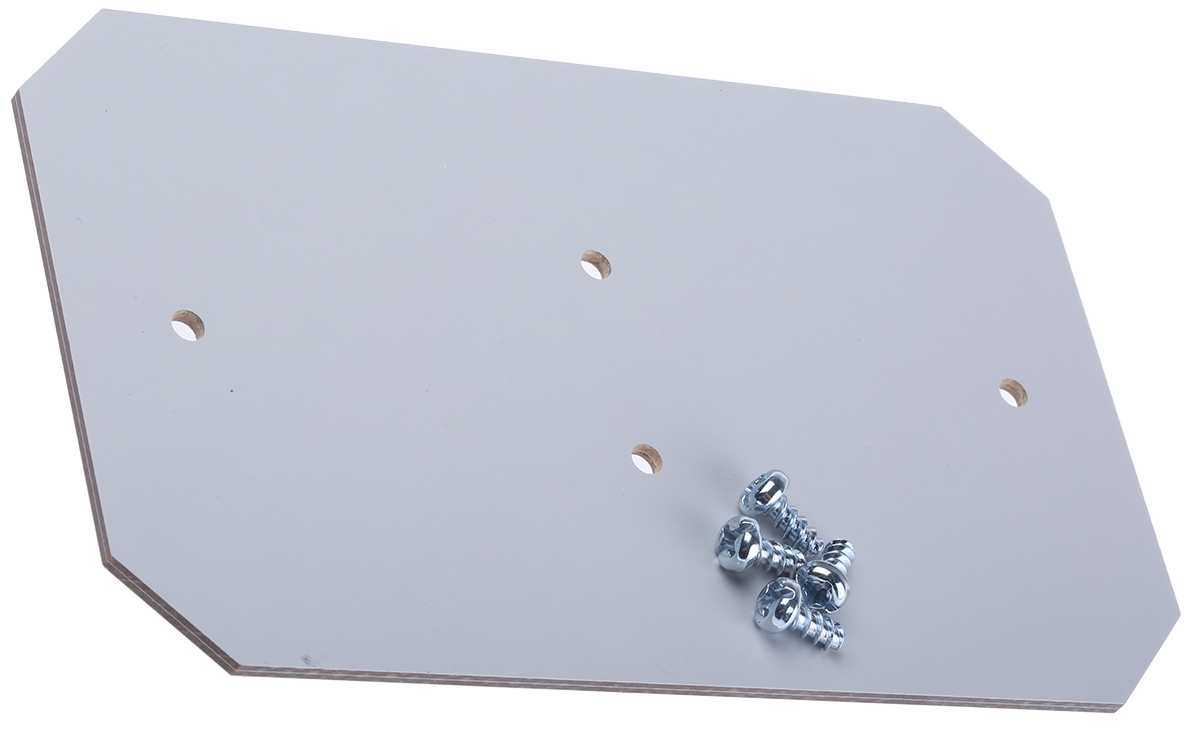 Spelsberg Plastic Mounting Plate, 3mm H, 150mm W, 90mm L for Use with TK Enclosure