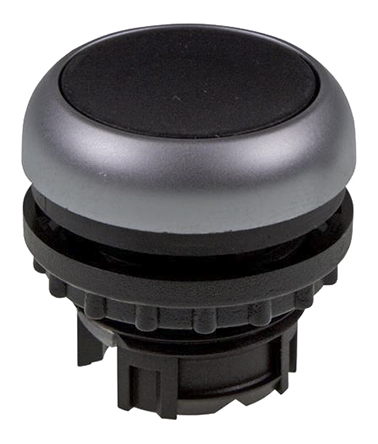 Eaton M22 Series Black Momentary Push Button Head, 22mm Cutout, IP67