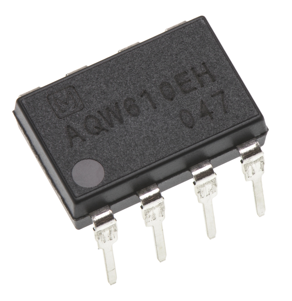 Panasonic Solid State Relay, 0.12 A Load, PCB Mount, 350 V Load, 5 V dc Control