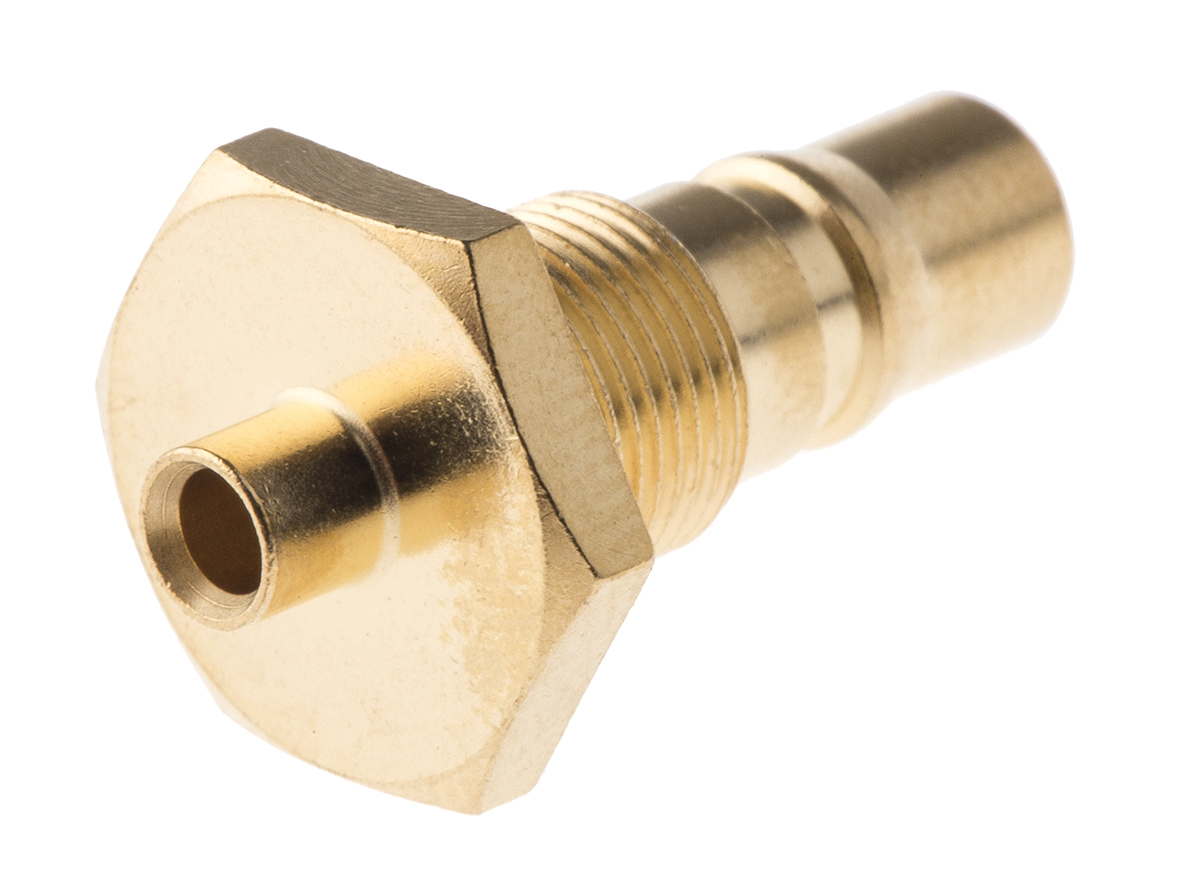Huber+Suhner, Jack Panel Mount QMA Connector, 50Ω, Solder Termination, Straight Body