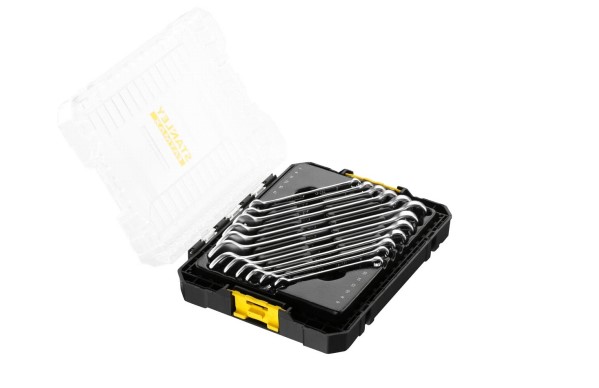 Stanley 12-Piece Spanner Set, 6, 7, 8, 9, 10, 11, 12, 13, 14, 15, 16, 17, Chrome Vanadium Steel