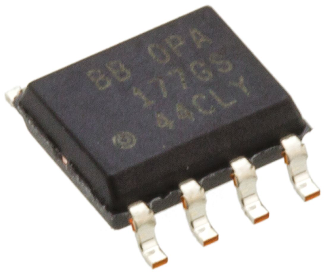 OPA177GS Texas Instruments, Operational Amplifier, 600 kHz, 8-Pin 22 V SOIC