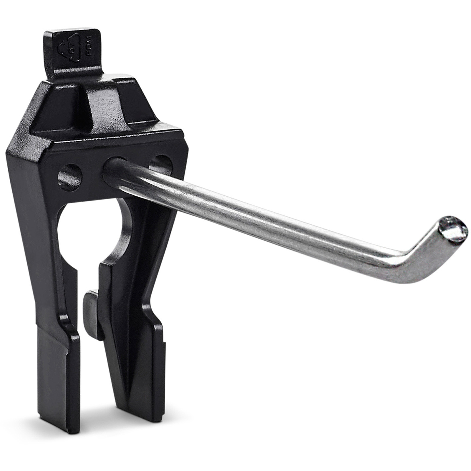 Raaco Acetal, Steel, Fixing Plate J Hook, 90mm, 27mm