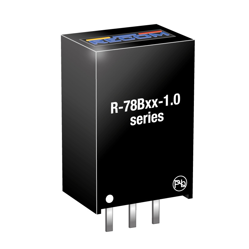 Recom Switching Regulator, Through Hole, 6.5V dc Output Voltage, 32V dc Input Voltage, 1A Output Current, 1 Outputs