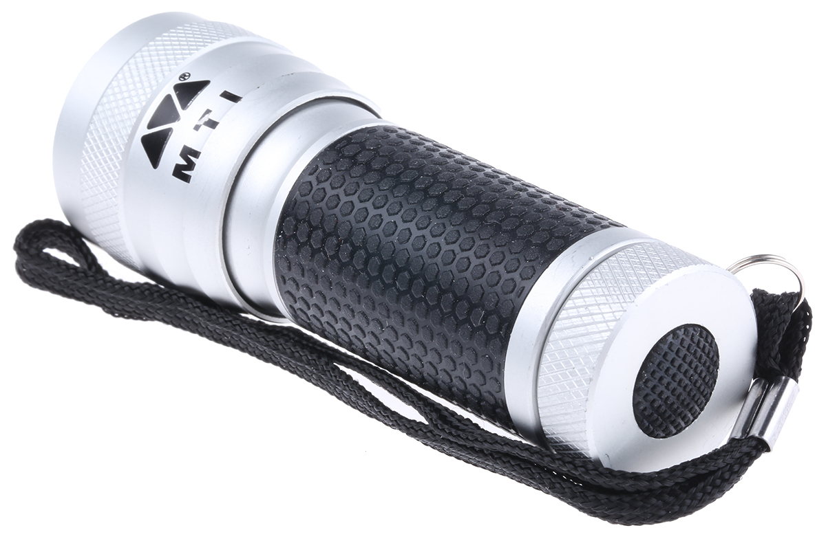 MTI LED Torch Silver, 103 mm