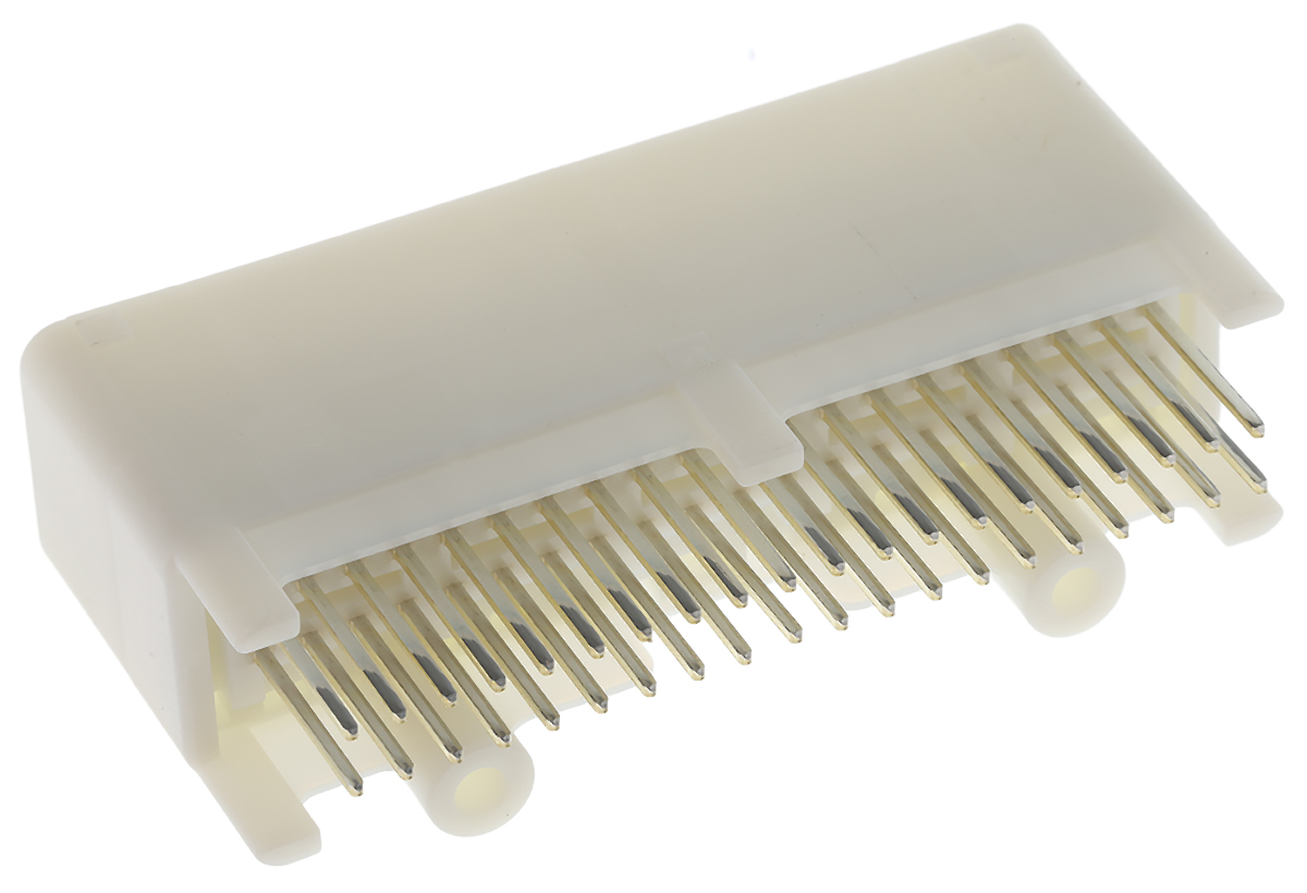 TE Connectivity, TH 025 Automotive Connector Socket Natural Through Hole 40 Way, Solder Termination 1376113-2