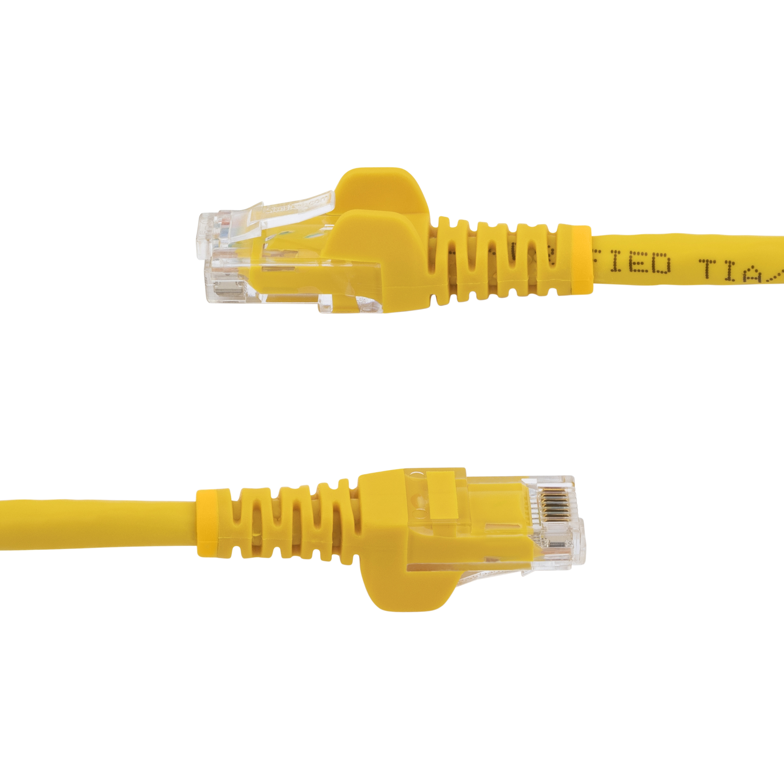 StarTech.com, 10m Cat6, Yellow RJ45 to Male RJ45 Male, U/UTP Unshielded, Terminated PVC Sheath