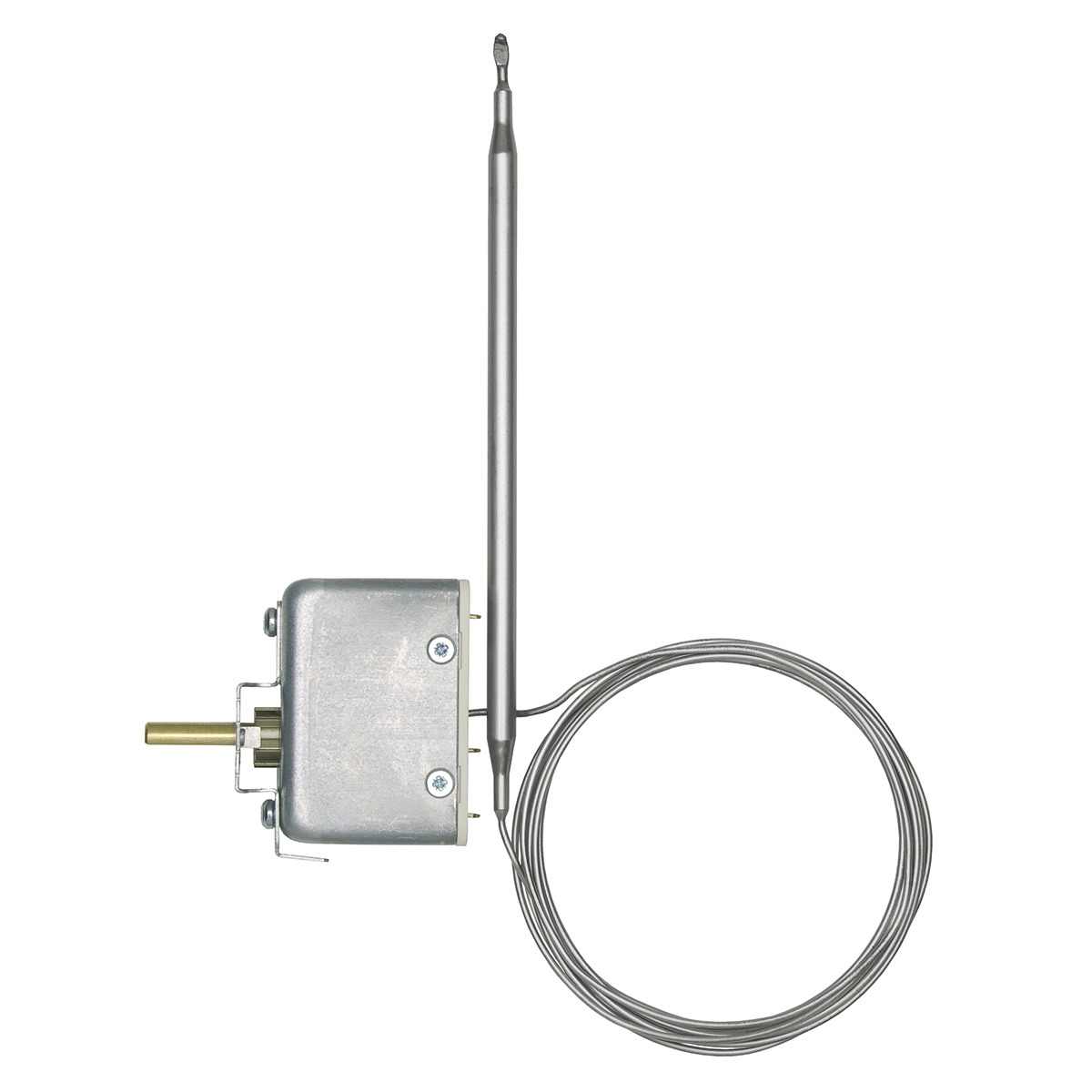 Jumo Capillary Thermostat, 500°C Max, Automatic Reset, Panel Mount