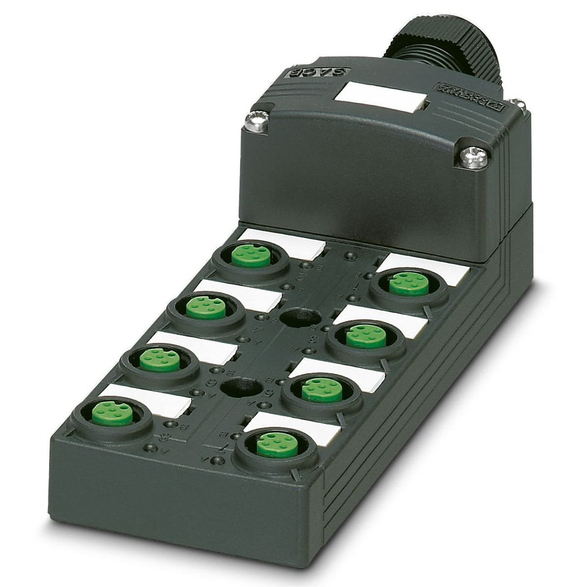 Phoenix Contact SACB Series Sensor Box, M12, 5 way, 8 port