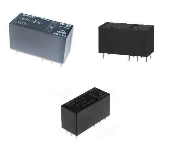 Omron PCB Mount Relay, 5V dc Coil, SPDT