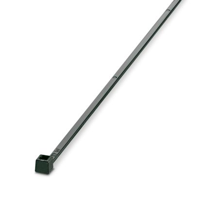 Phoenix Contact Cable Ties, Standard, 160mm x 2.6 mm, Black Polyamide, Pk-100