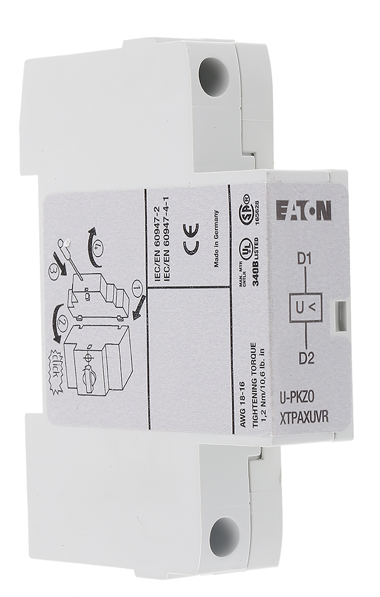 Eaton Motor Starter PKZM 4 Series Motor Starter for Use with PKE Series, PKM0 Series, PKZM01 Series, PKZM0 Series,