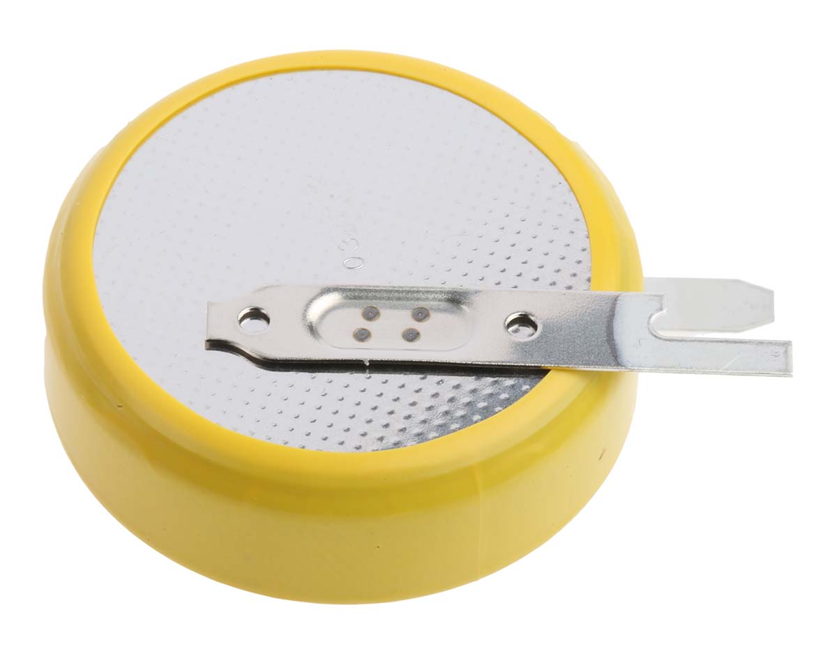 Panasonic CR2477 Button Battery, 3V, 24.5mm Diameter