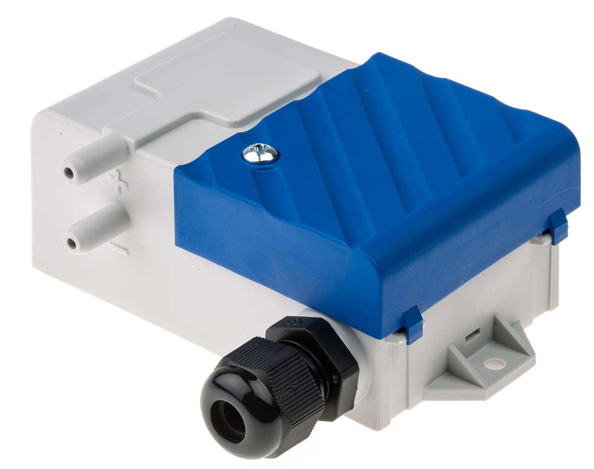 Gems Sensors Pressure Sensor, -500Pa Min, 500Pa Max, Analogue Output, Differential Reading