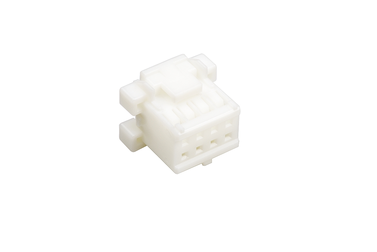 JST, XADRP Male Connector Housing, 2.5mm Pitch, 8 Way, 1 Row