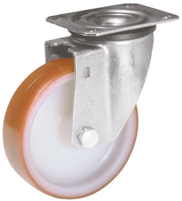 LAG Swivel Castor Wheel, 300kg Capacity, 200mm Wheel