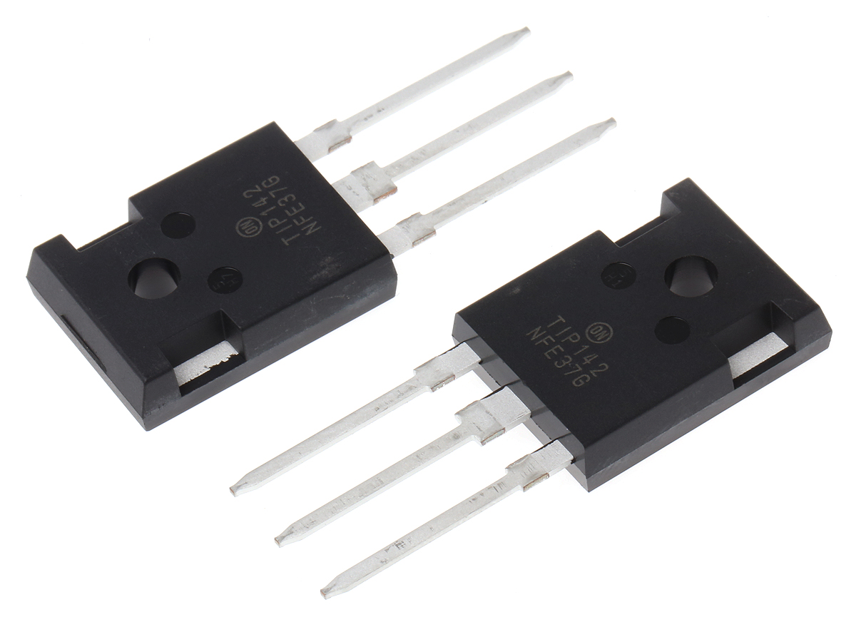 onsemi TIP142G NPN Darlington Transistor, 10 A 100 V HFE:500, 3-Pin TO-247