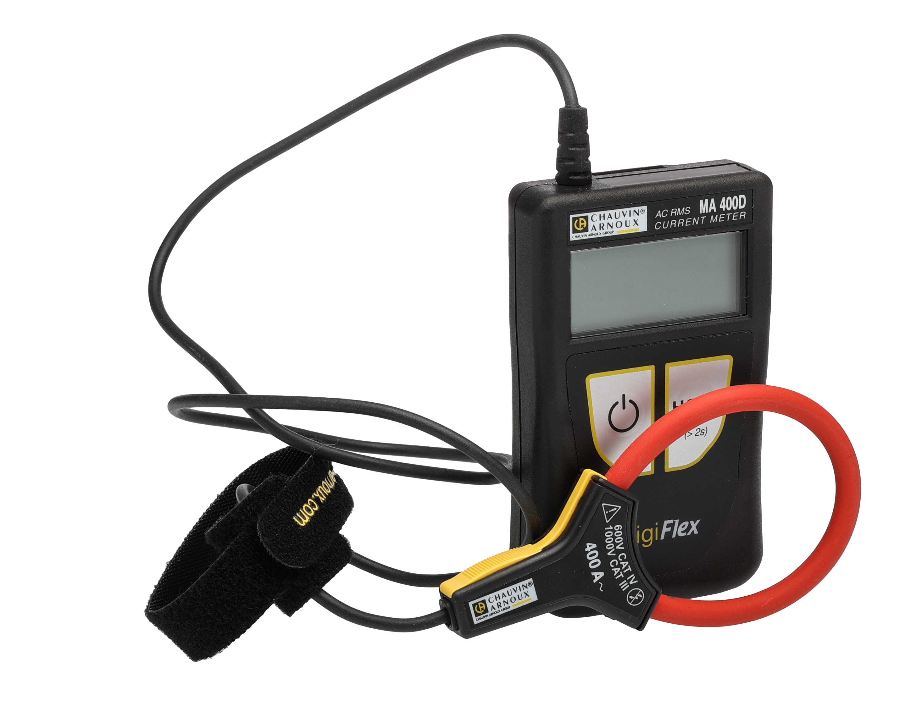Chauvin Arnoux MA400D-170 Clamp Meter, Max Current 400A ac CAT IV With RS Calibration