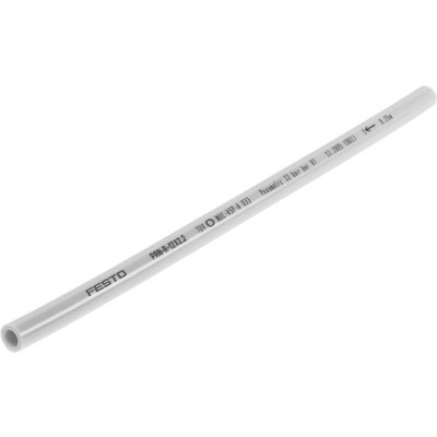 Festo PAN TPE, Flexible Tubing, 3.8mm ID, 6mm OD, Silver