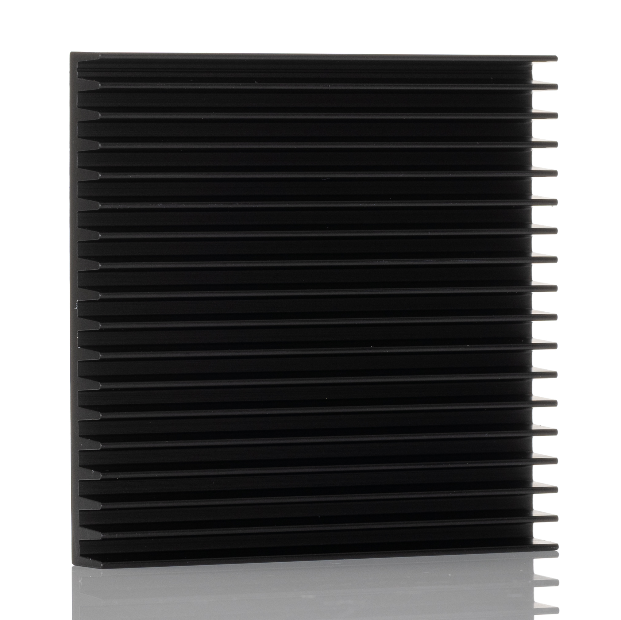 RS PRO Heatsink, Universal Square Alu, 0.83°C/W, 100 x 100 x 15mm, PCB Mount
