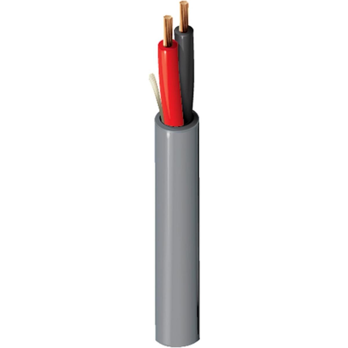 Belden 5200UE Control Cable, 2 Cores, 1.31 mm² 16 AWG, Unscreened, 152 m, Silver Polypropylene Sheath