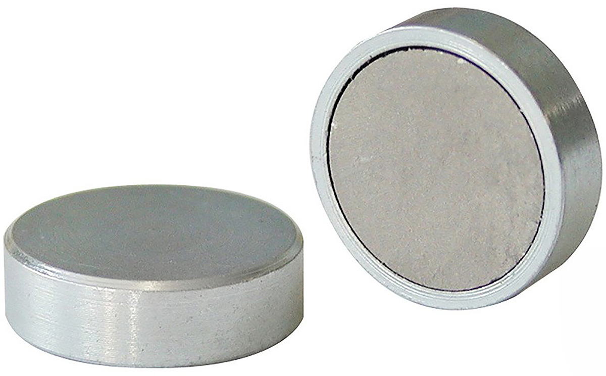 Eclipse Pot Magnet 25mm Samarium Alloy, 15kg Pull
