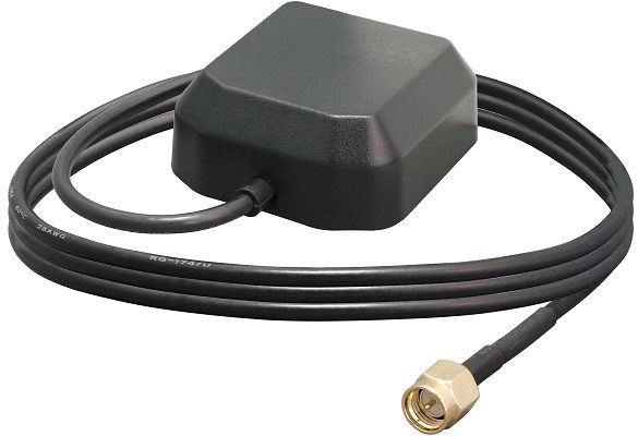 Linx ANT-GNRM-L15A-3 Square GPS Antenna with SMA Male Connector, GPS