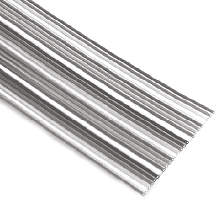 3M 3811 Series Flat Ribbon Cable, 50-Way, 1.27mm Pitch, 31m Length