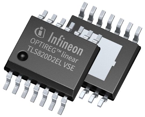 Infineon, Linear Voltage Regulator 40V 14-Pin