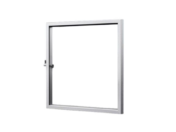 Rittal Aluminium, Anodized IP54 Inspection Window for use with AX 1050000, 1350000 &1007000 enclosures instead of the