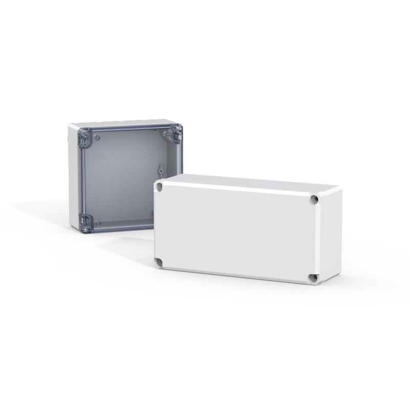 nVent HOFFMAN DPCP Series Polycarbonate Terminal Box, IP66, IP67, Viewing Window, 160 mm x 240 mm x 121mm