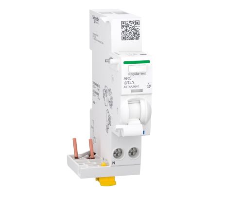 Schneider Electric Acti9 Active iDT40 AFDD, 25A, 1+N Pole