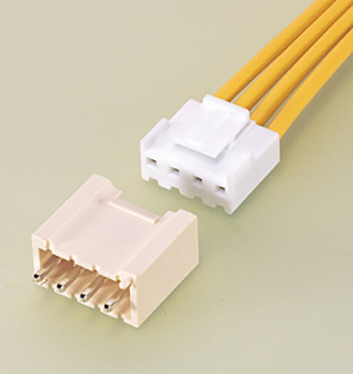 JST, VH Connector Housing, 3.96mm Pitch, 4 Way, 1 Row