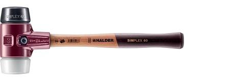 Halder Round Rubber Mallet 1.5kg With Replaceable Face