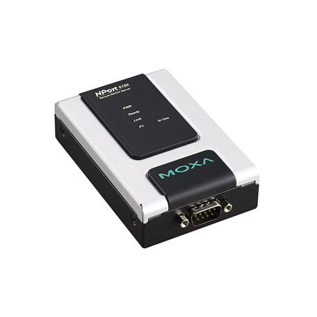 MOXA Device server, 2 Ethernet Port, 2 Serial Port, RS232, RS422, RS485 Interface, 921.6kbps Baud Rate