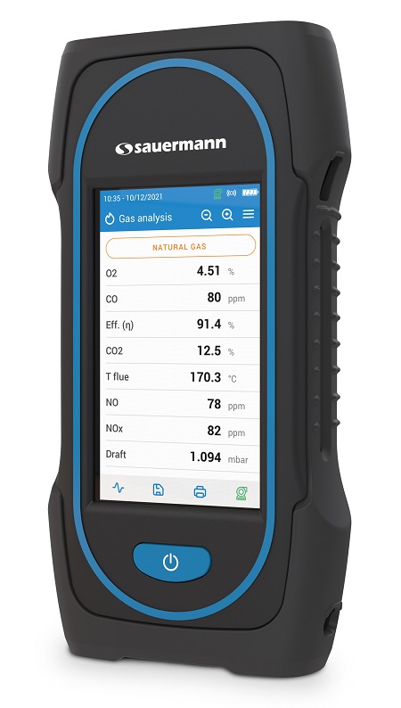 SAUERMANN. Combustion Gas Analyser, 2000ppm, +200mbar Max