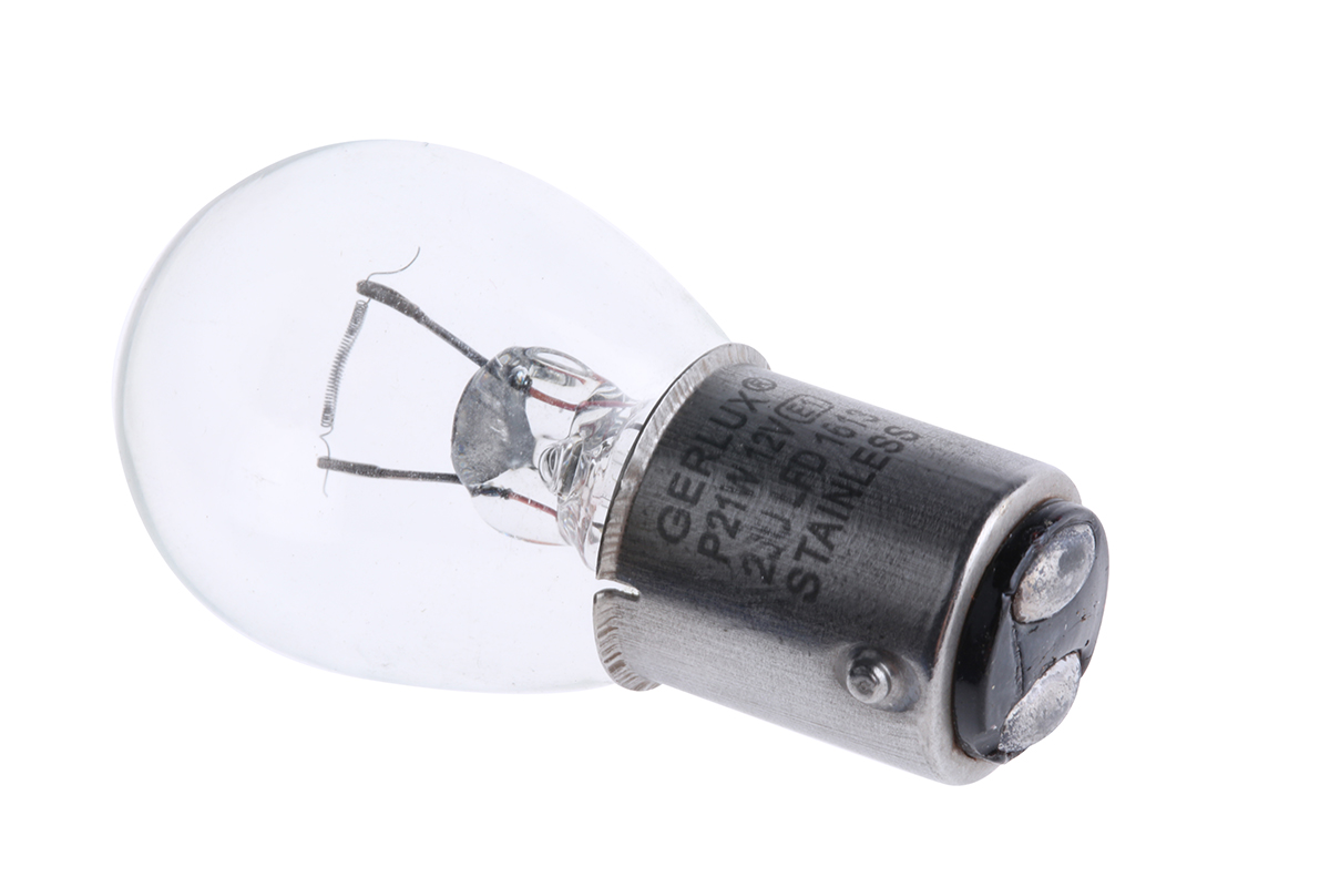 Moflash Xenon Clear Lamp, BA15d 12 V