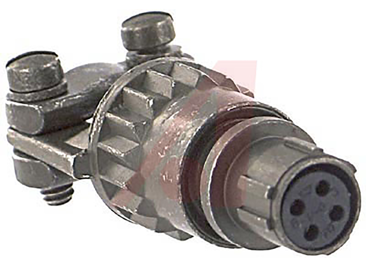 Amphenol Industrial, PT, Copper Alloy 4 Way Cable Mount MIL Spec Circular Connector PlugGreen, Socket Contacts,Shell
