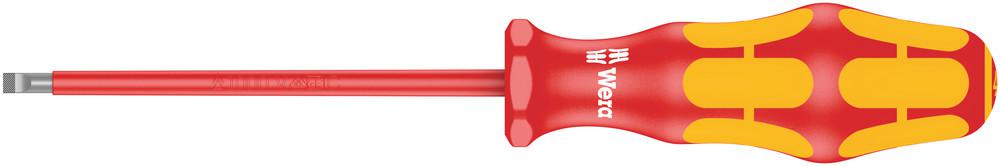 Wera Slotted Insulated Screwdriver, VDE/1000V