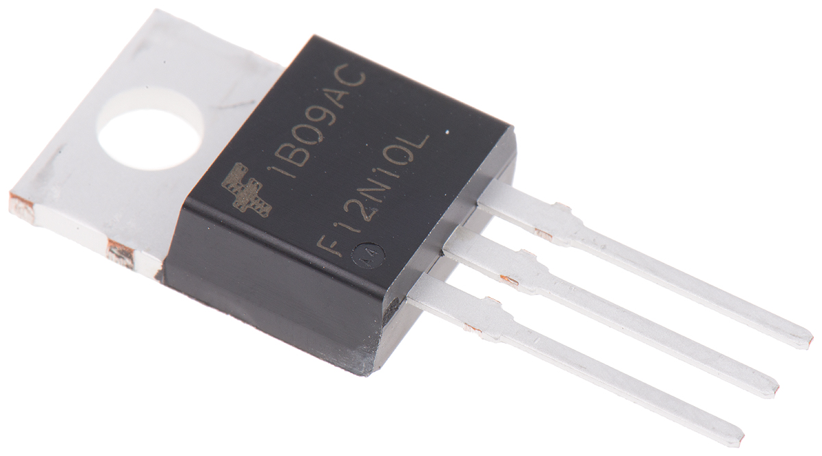 onsemi Type N-Channel MOSFET, 12 A, 100 V Enhancement, 3-Pin TO-220